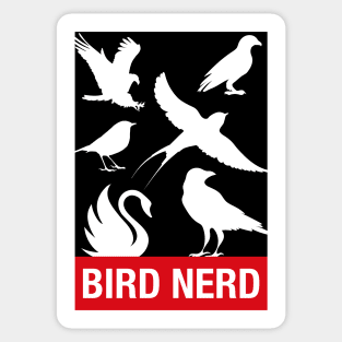 Bird Nerd Wingspan Sticker
